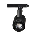 Flicker free 15-50 degree rail lighting adjustable led track light systerm 30w rail track light cob